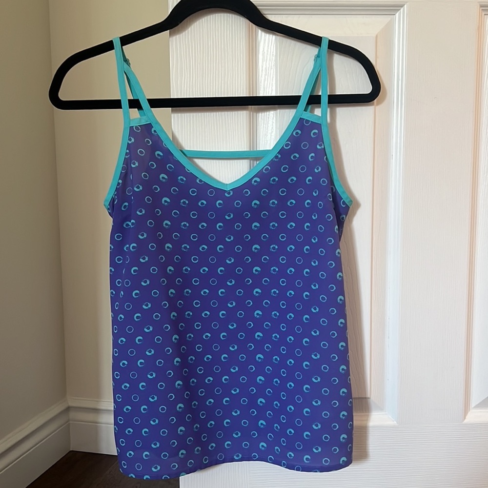 Guess Size S Blue Tank